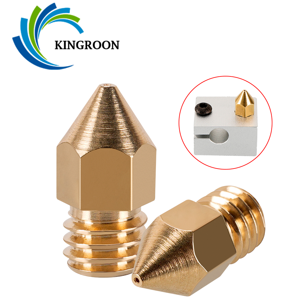 3D Printing Xyz - MK7 MK8 Nozzle 0.4mm 0.3mm 0.2mm