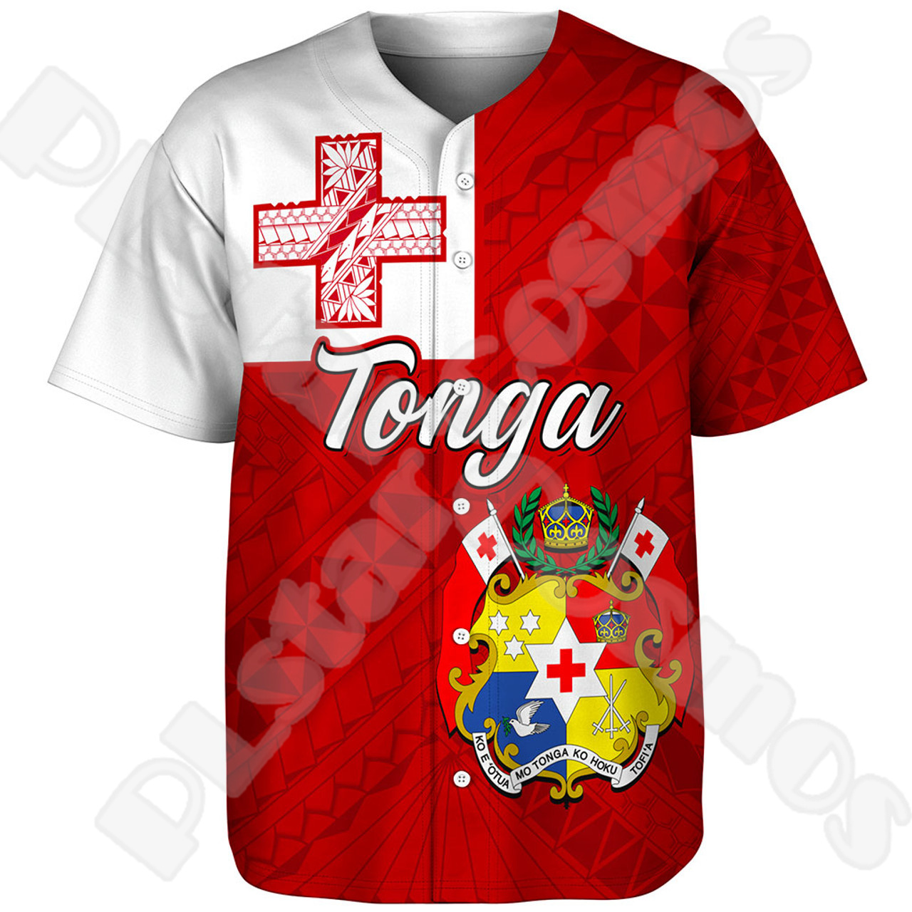 3D Printing Name - Aangepaste Naam Land Tonga Polynesië Eilanden