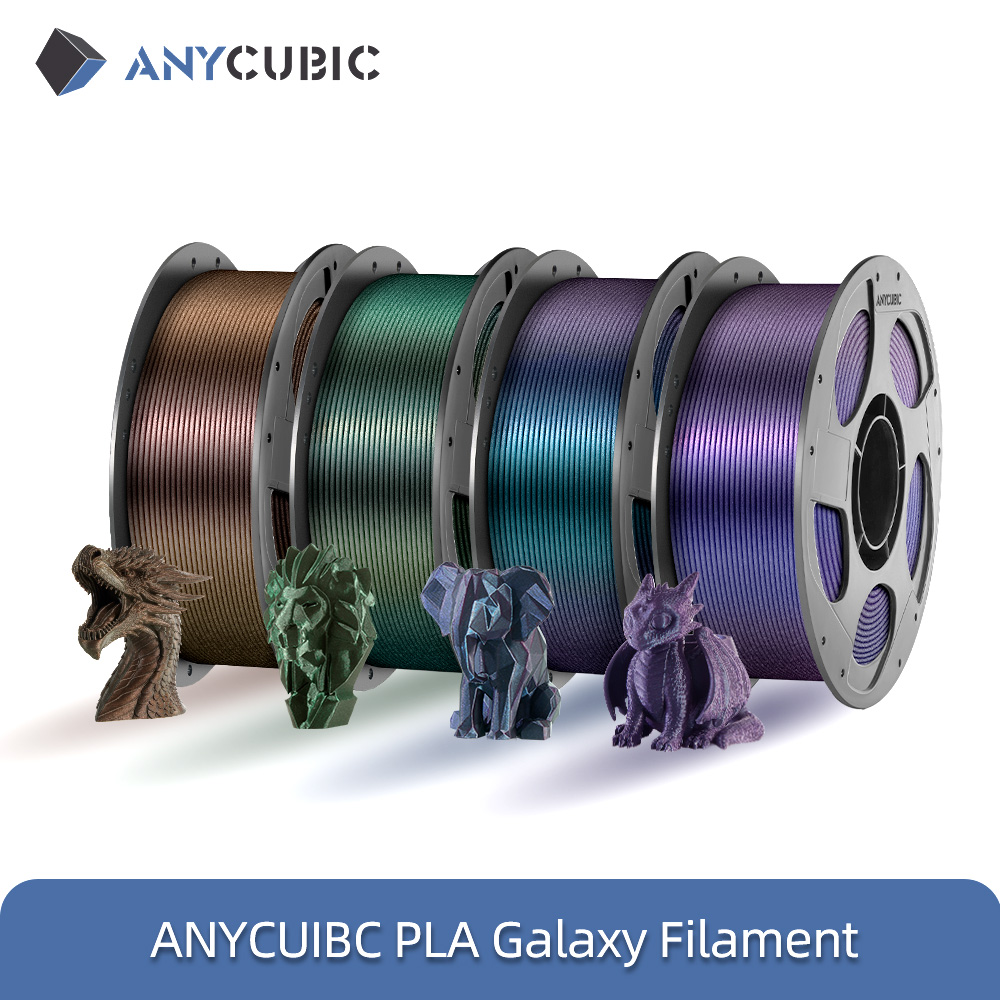 3D Printing Fdm - ANYCUBIC PLA Galaxy Filament Sterrenhemel Effect