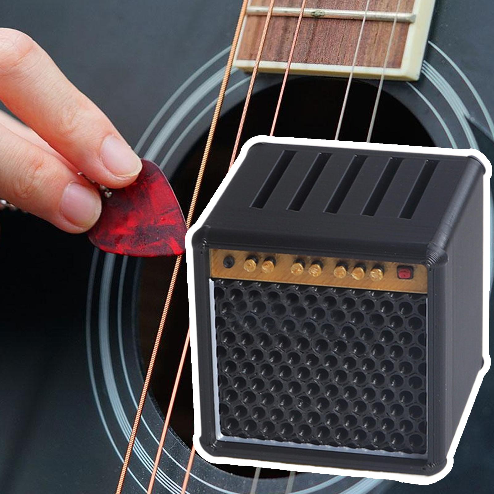 3D Printing Guitar - 3D Gedrukt Ukelele Pick Opbergdoos Gitaar