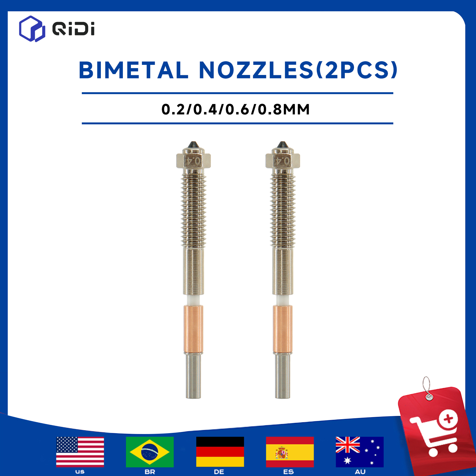 3D Printing News - QIDI Max 4 3D-printer bimetaalmondstuk 2