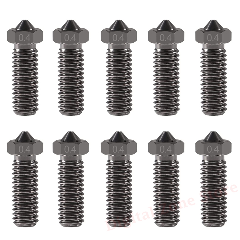 3D Printing Xyz - 10 Stuks V6 Gehard Staal Vulkaan