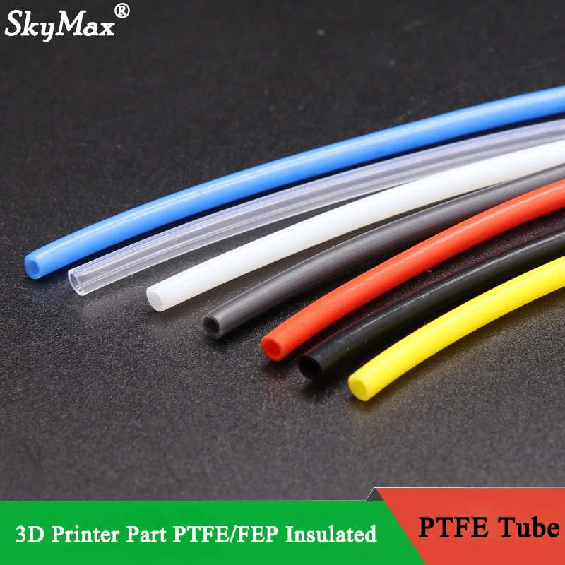 3D Printing Xyz - 1/5/10m 3D-Druckerteil PTFE-Schlauchrohr für J-Kopf Hotend