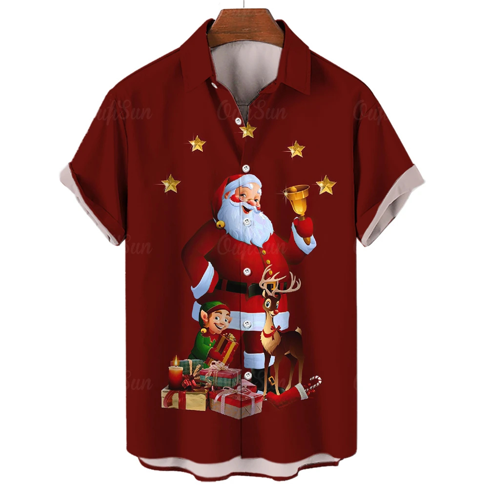 3D Printing Aliexpress - Grensoverschrijdende Nieuwe Groothandel Kerst Bedrukt Shirt