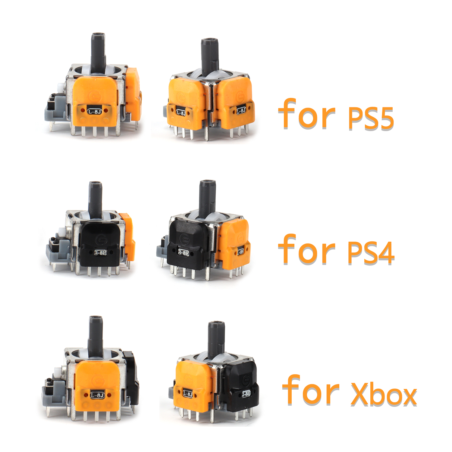 3D Printing Xbox Controller - 2 stuks Vervanging Hall Effect Joystick