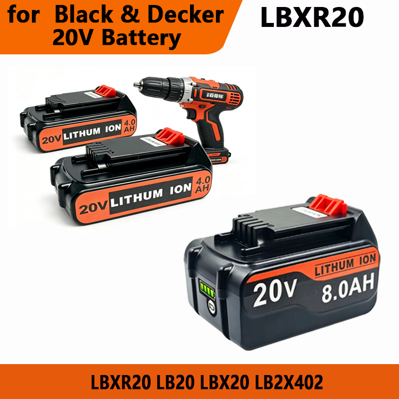 voor 3/4/6/8Ah Lange looptijd  - Black+Decker Tool Cordless recensie en prijs