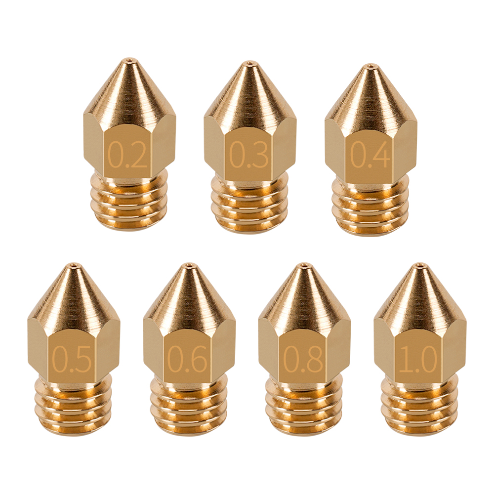 MK7 MK8 Nozzle 0.4mm 0.3mm 0.2 - 3D Printing Xyz recensie en prijs