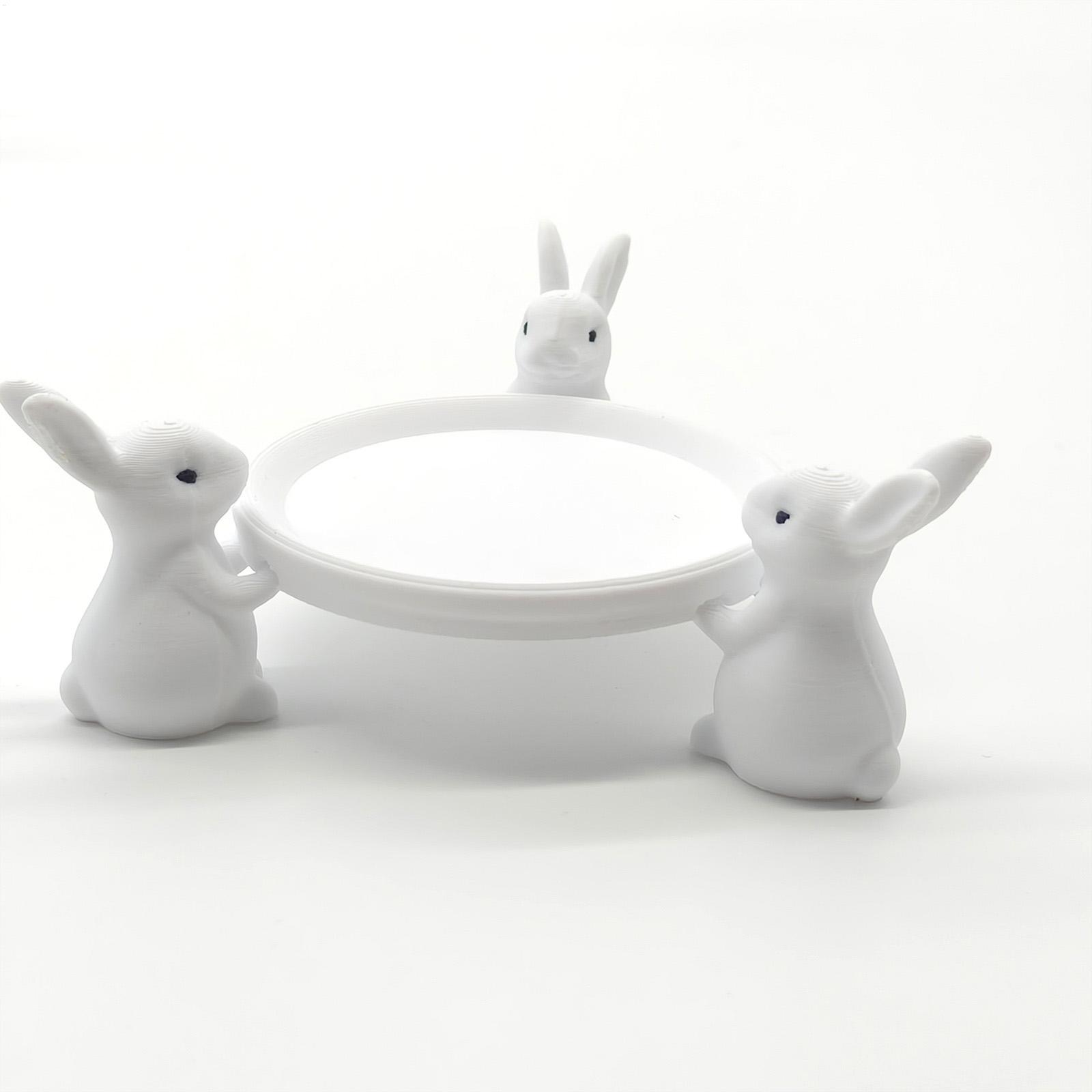 Konijnjes-schoteltje voor sier - 3D Printing Rabbit recensie en prijs