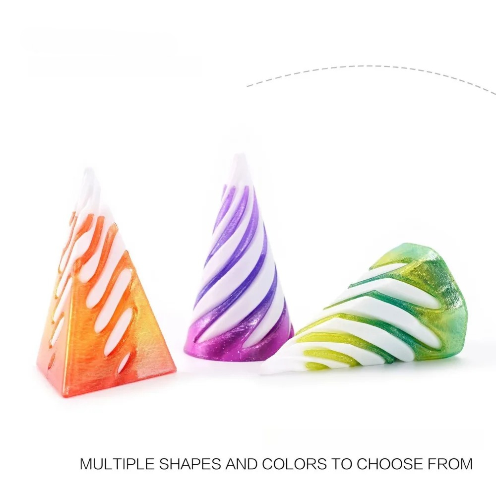 3D-geprinte Helix-schroef rote - 3D Printing Apps recensie en prijs