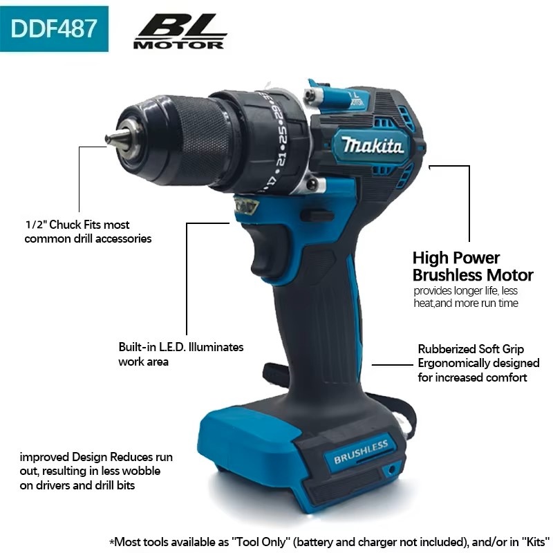 Makita 18V LXT ®   Lithium-Ion - Makita Drill Ddf484 recensie en prijs