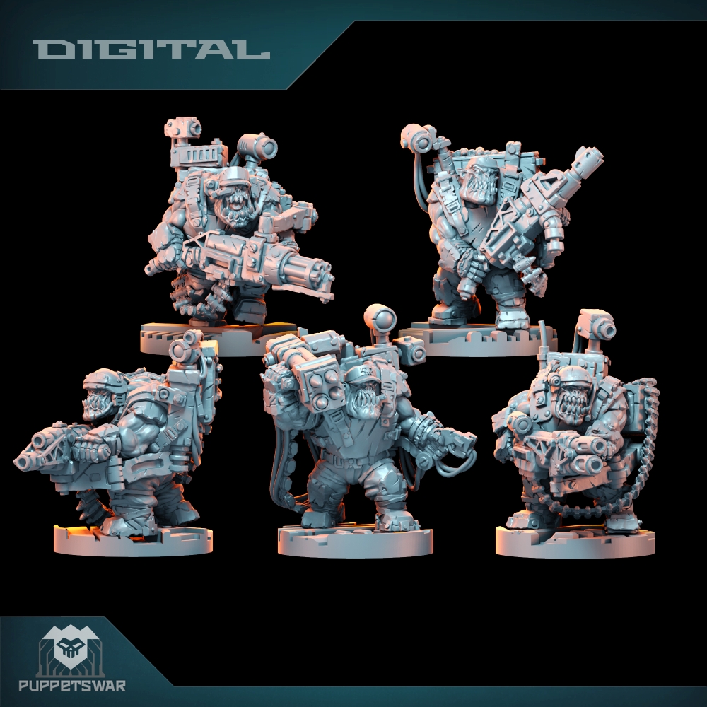 Orc Ultimate Badasses Squad, G - 3D Printing Apps recensie en prijs