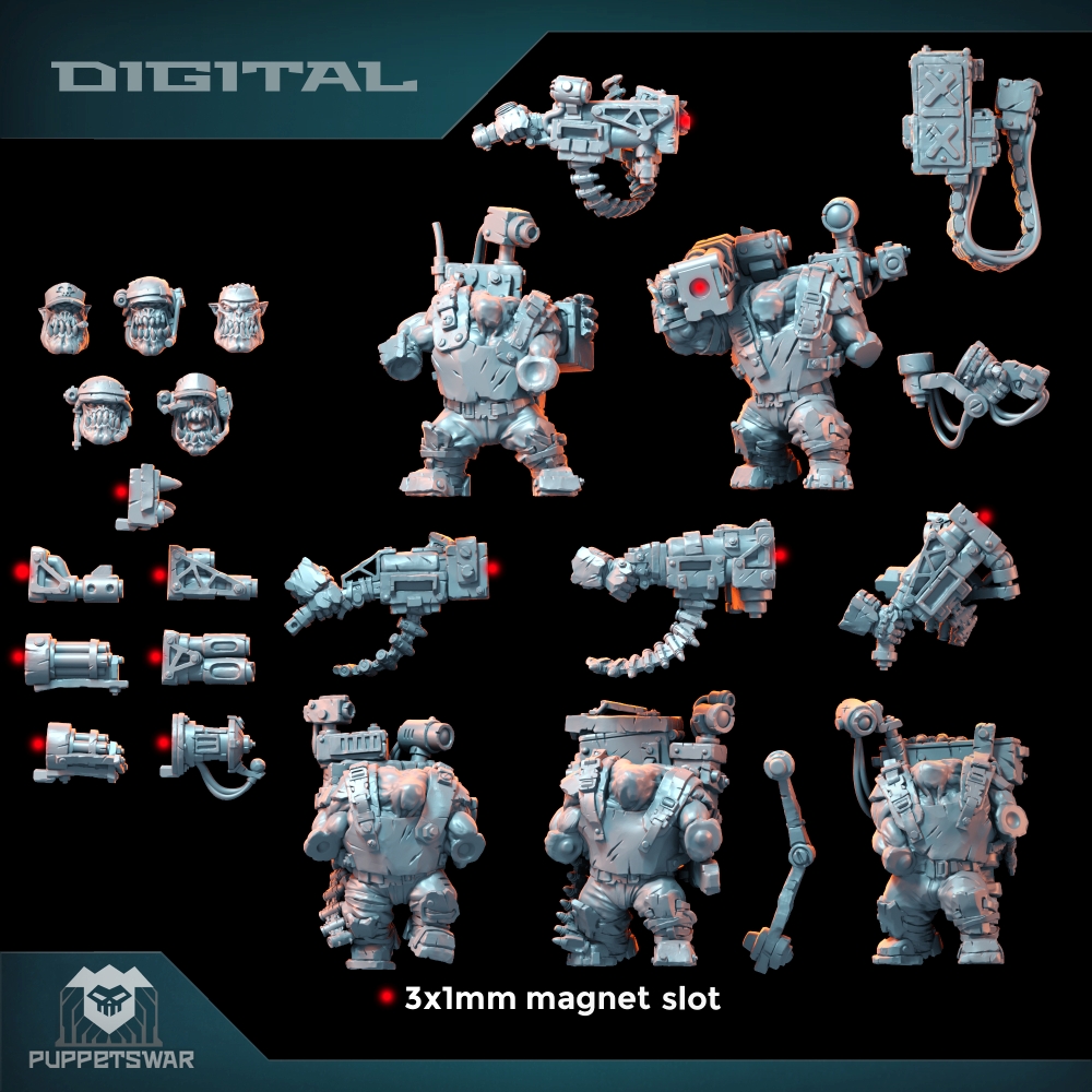 Orc Ultimate Badasses Squad, G - 3D Printing Apps recensie en prijs