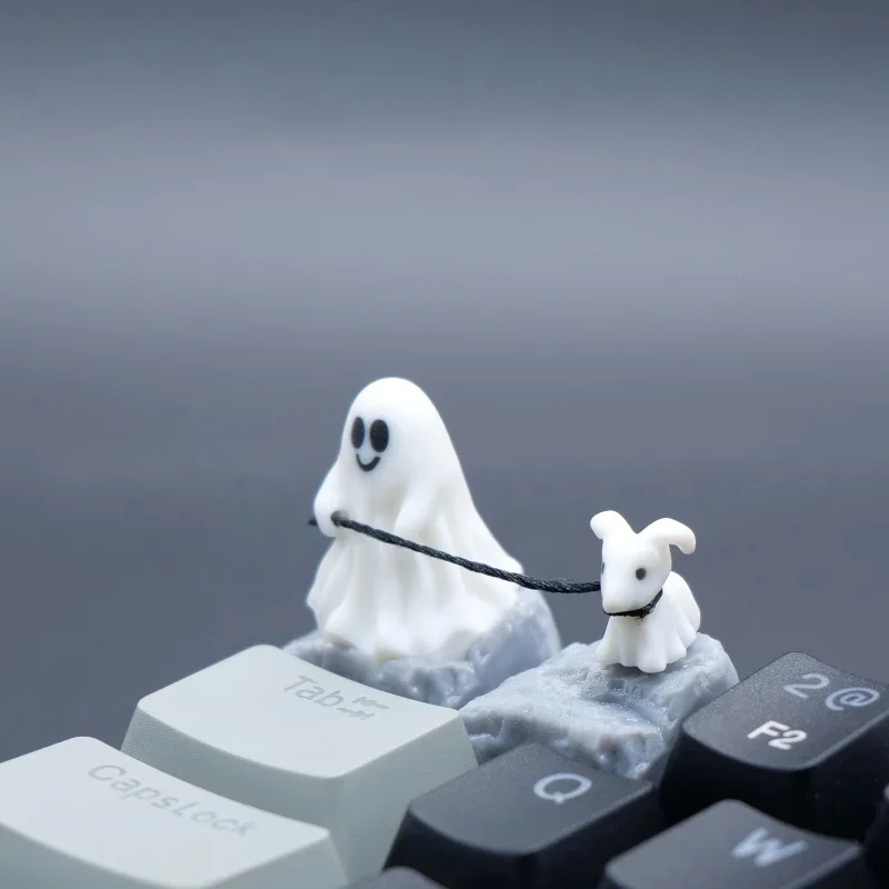 Ghost Puppy hars Keycap aangep - 3D Printing Apps recensie en prijs