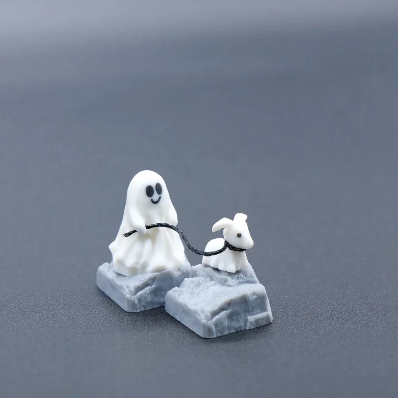 Ghost Puppy hars Keycap aangep - 3D Printing Apps recensie en prijs