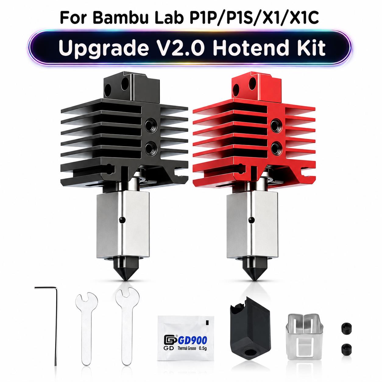 Upgrade V2.0 Hotend voor Bambu - 3D Printing News recensie en prijs