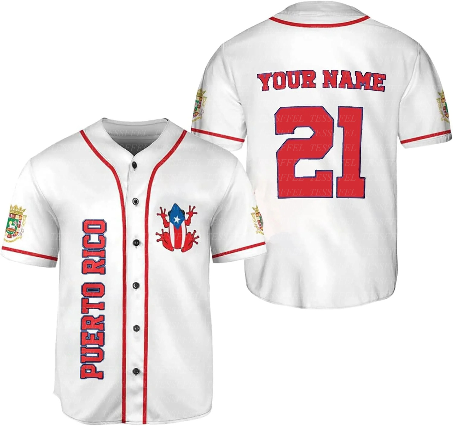 Aangepaste naam honkbal jersey - 3D Printing Name recensie en prijs