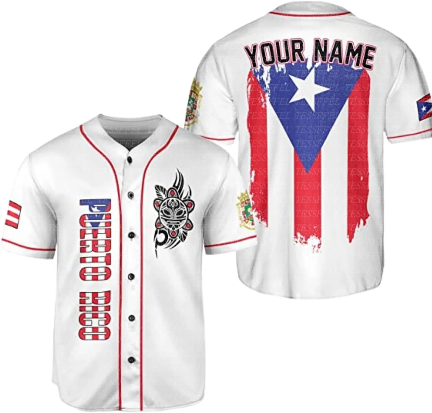 Aangepaste naam honkbal jersey - 3D Printing Name recensie en prijs